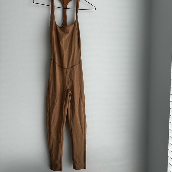 Free People fp Movement Nirvana Now Onesie Tan XSmall - Picture 3 of 7